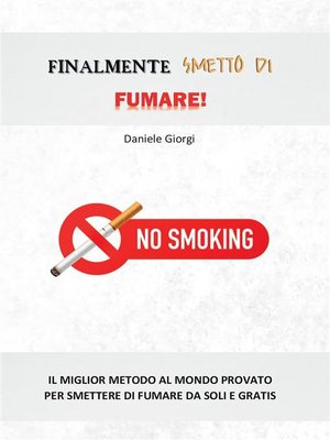 cover image of Finalmente Smetto di Fumare!
